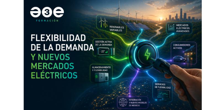 Nueva convocatoria del curso de Flexibilidad de la Demanda y Nuevos Mercados Eléctricos