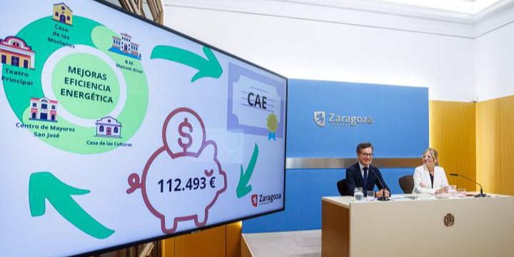 El Ayuntamiento de Zaragoza subastará el ahorro por intervenciones de eficiencia energética en edificios municipales