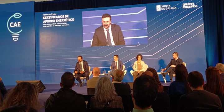 Participamos en la jornada técnica sobre Certificados de Ahorro Energético organizada por el Inega