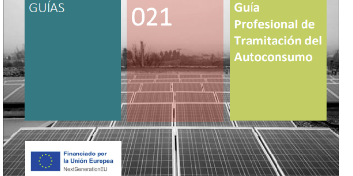 IDAE publica la actualización de la Guía profesional de tramitación del autoconsumo