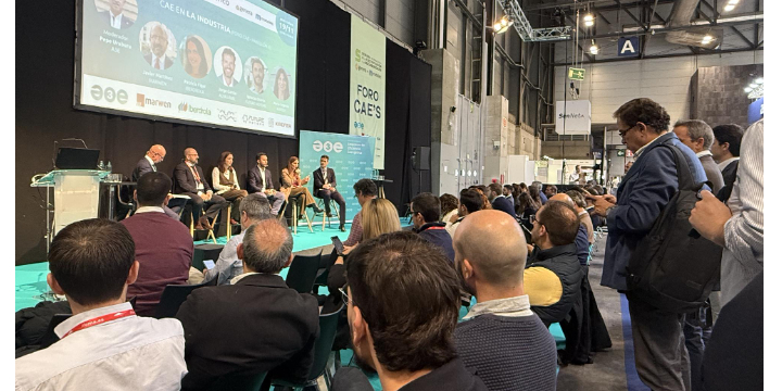 Gran asistencia al ciclo de jornadas técnicas y mesas debate del foro CAE en SIED2025
