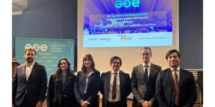 A3E analiza el papel del agregador independiente en el sistema eléctrico tras la aprobación del RD 88/2026