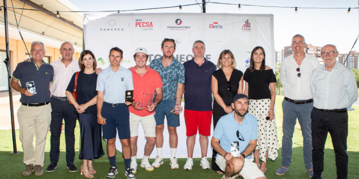 Fundación ASPRIMA y AMADEI reúnen a más de 80 profesionales en su Torneo de Golf Inmobiliario a favor de la Fundación tuTECHÔ