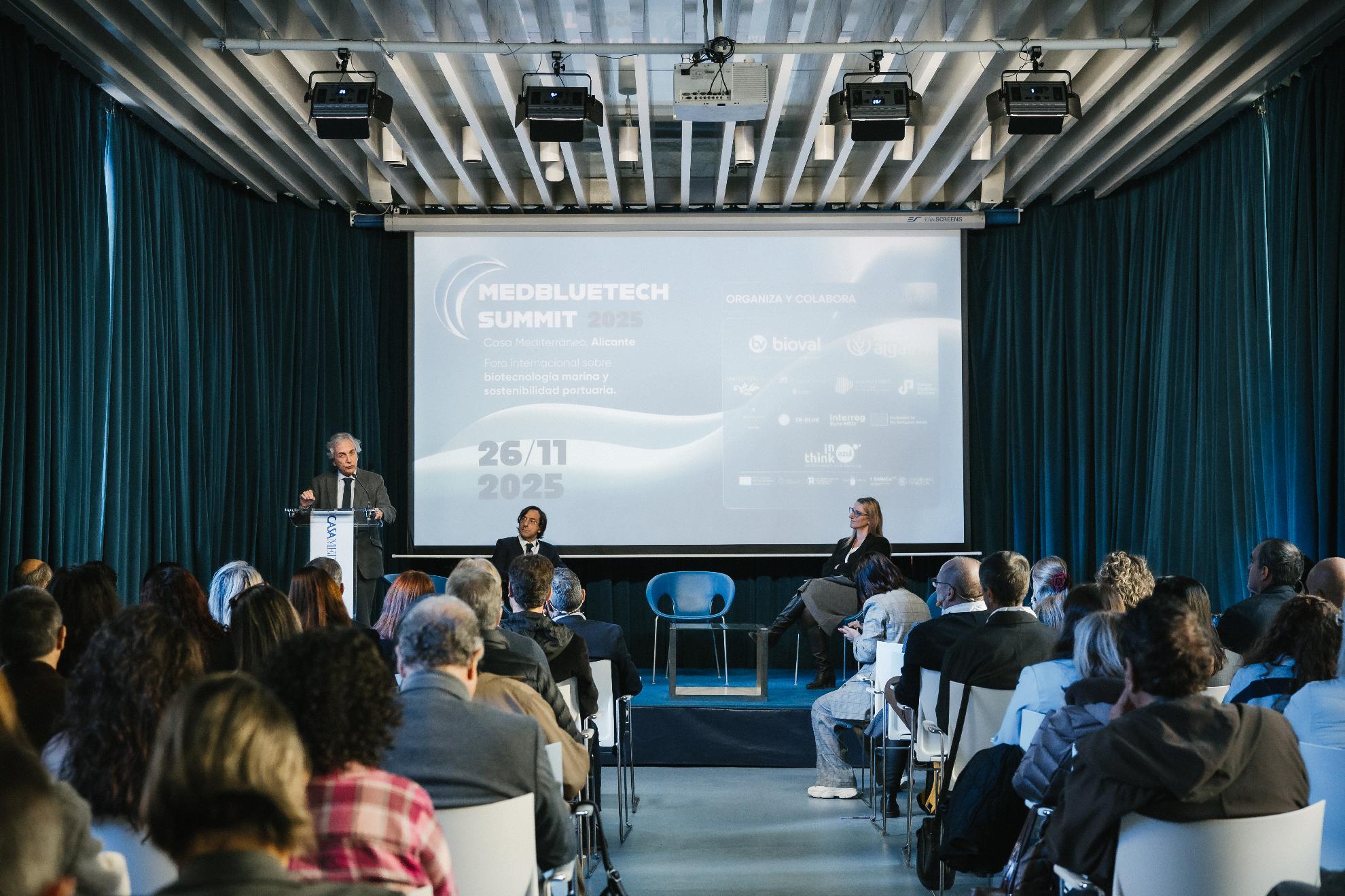 El MEDBLUETECH SUMMIT reúne a más de 140 instituciones, investigadores y profesionales, consolidando a Alicante como referente en economía azul
