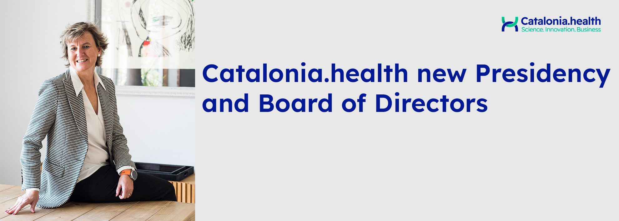 Eva García Ramos, nova presidenta de Catalonia.health
