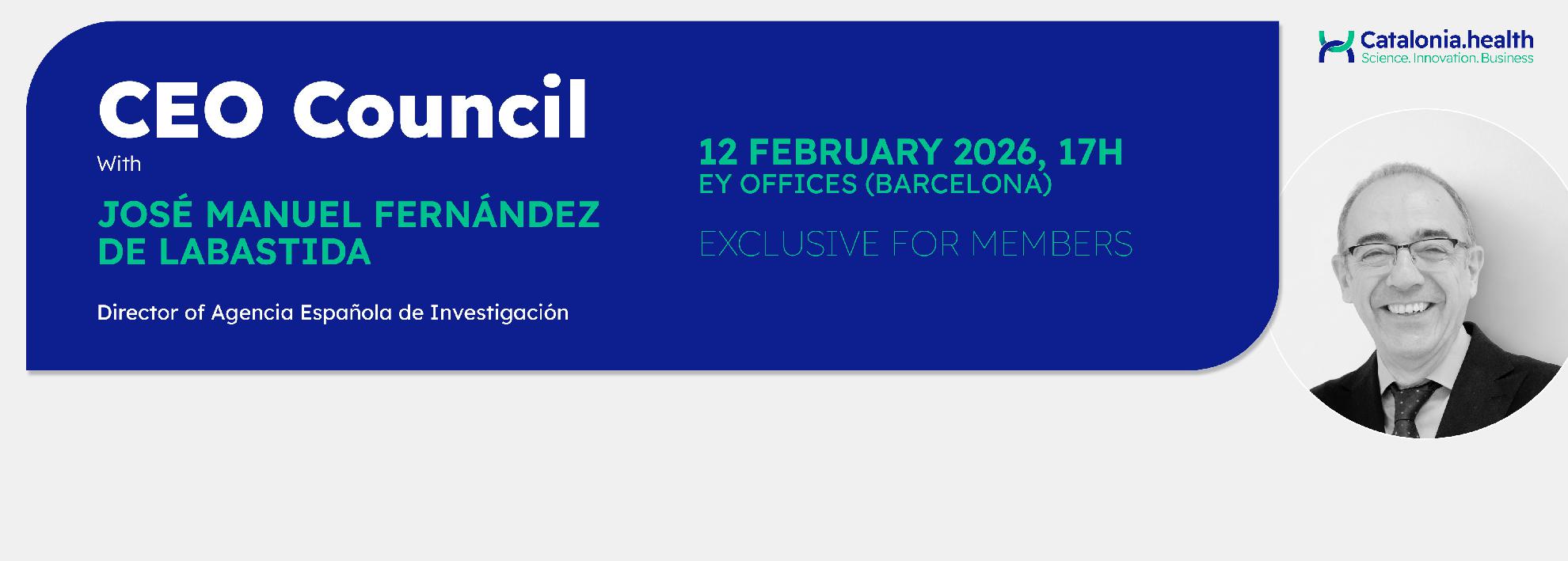 CEO Council amb José Manuel Fernández de Labastida