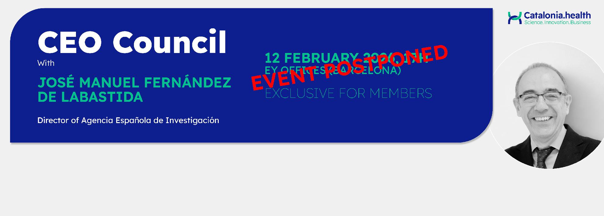 Ajornat CEO Council amb José Manuel Fernández de Labastida