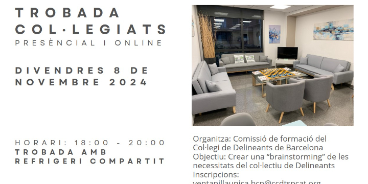 Trobada de col·legiats/des 8 Novembre