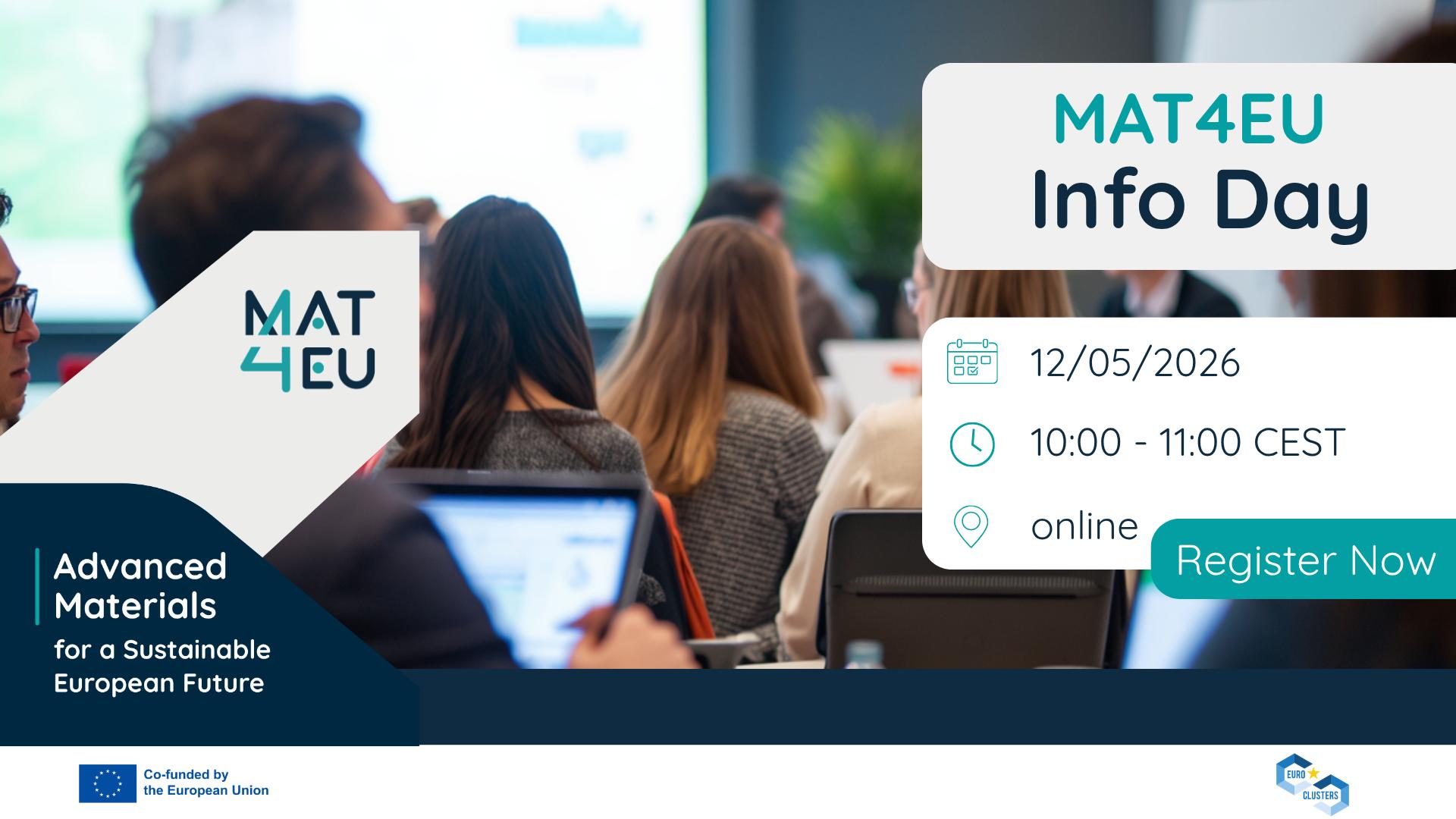 MAT4EU: Info Day