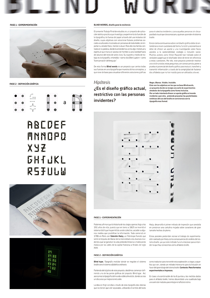 blind words - Nuria López Pérez