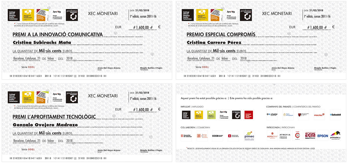 Xec premiats gaudemusPROJECTA
