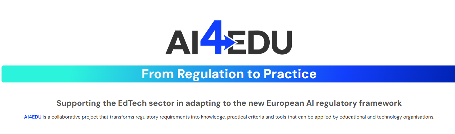 Presentación AI4EDU: Cómo adaptar tu empresa EdTech al nuevo Reglamento Europeo de IA