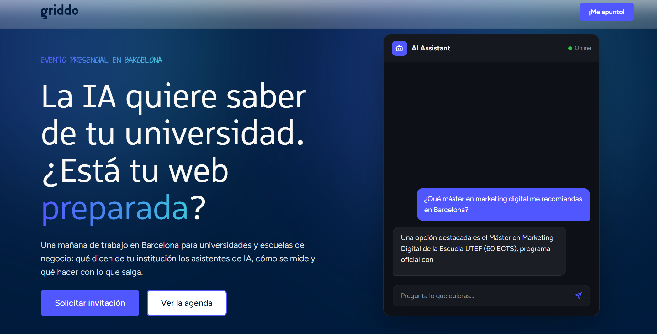 The AI ​​wants to know about your university. Is your website ready?