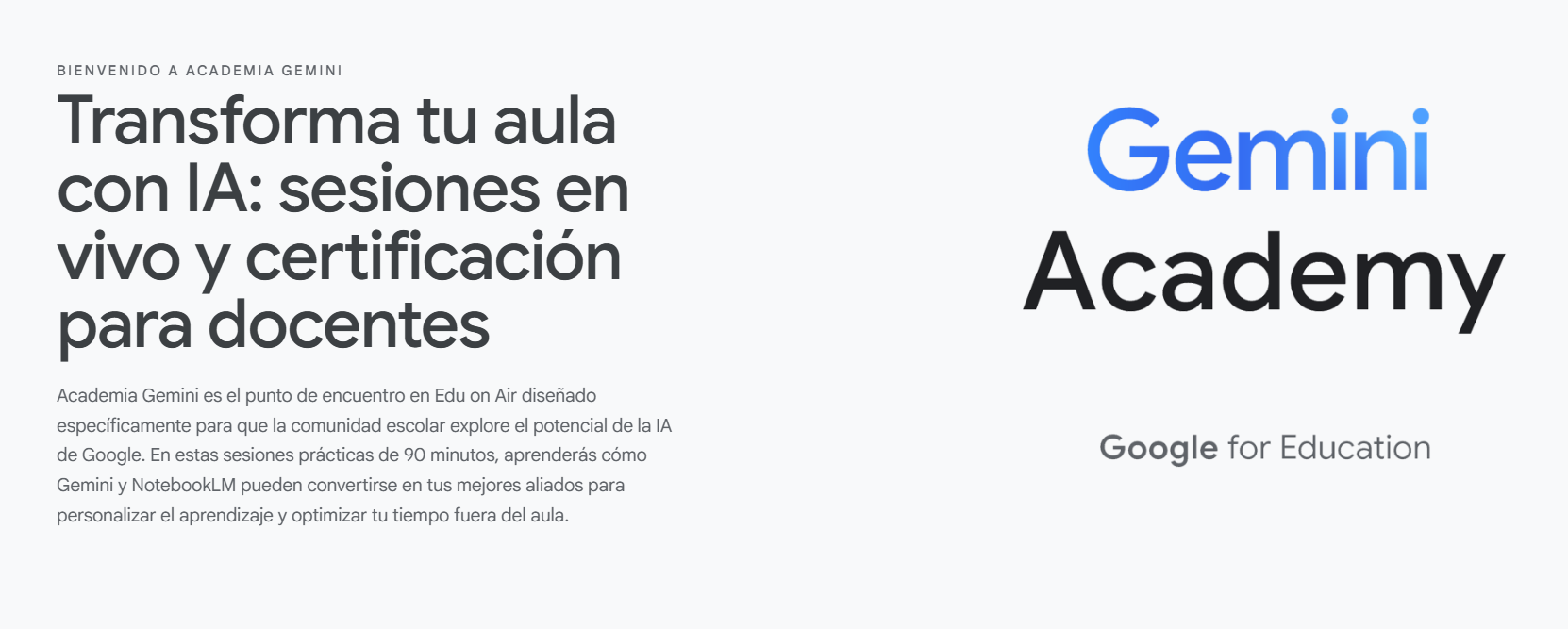 Academia Gemini: Optimización de la docencia universitaria de la mano de Gemini y NotebookLM