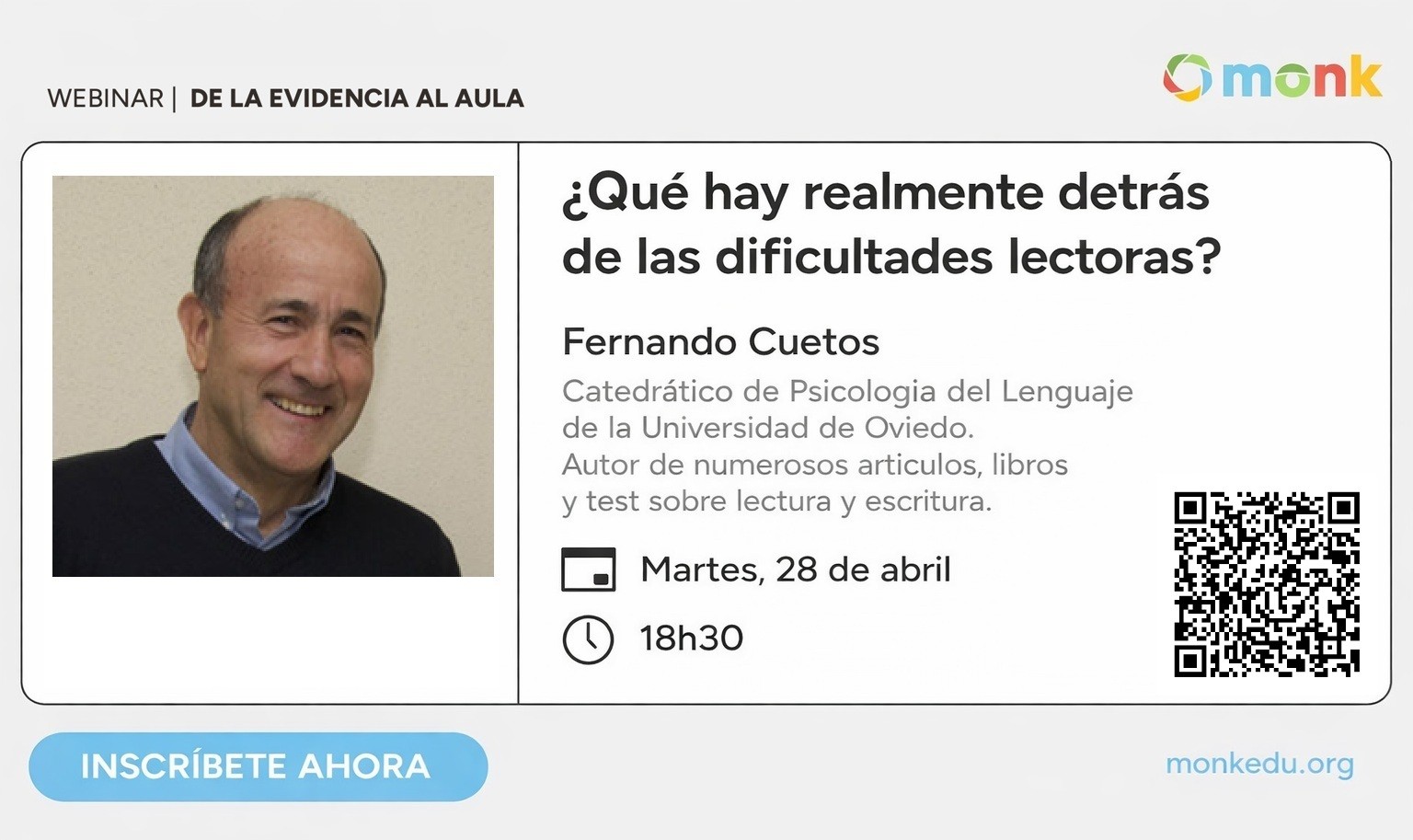 Webinar: ¿Qué hay realmente detrás de las dificultades lectoras?