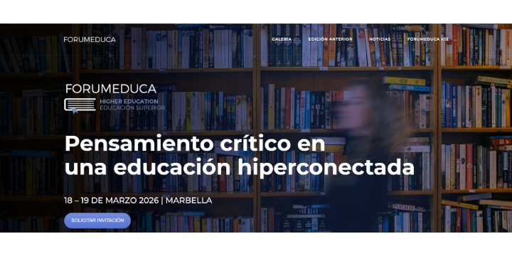 ForumEduca High 2026 – Pensamiento Crítico en una Educación Hiperconectada
