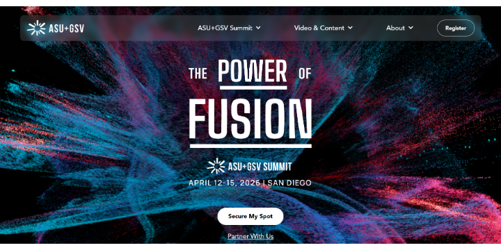 ASU+GSV Summit 2026 – Cumbre Mundial de Innovación en Educación y Tecnología