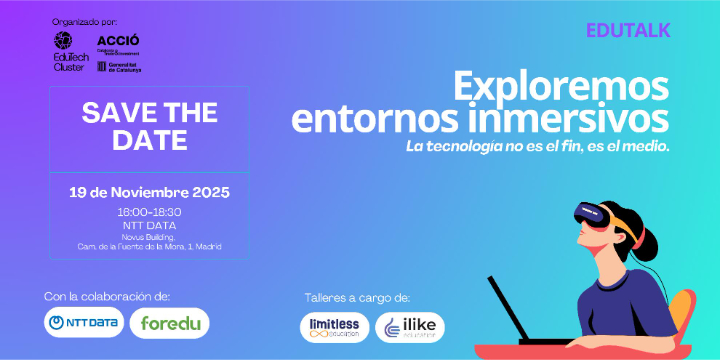 Exploremos entornos inmersivos. La tecnología no es el fin, es el medio. Exploremos entornos inmersivos. La tecnología no es el fin, es el medio.