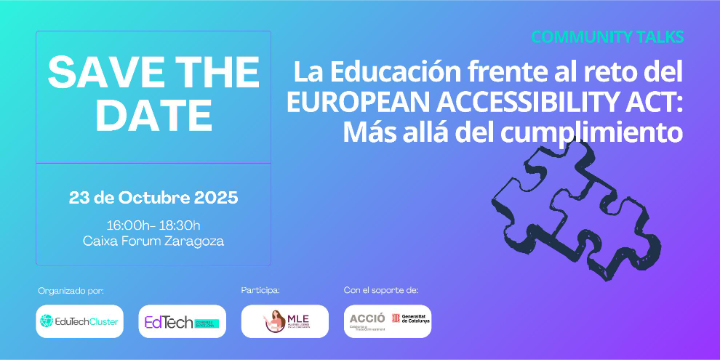 La Educación al frente del EUROPEAN ACCESSIBILITY ACT