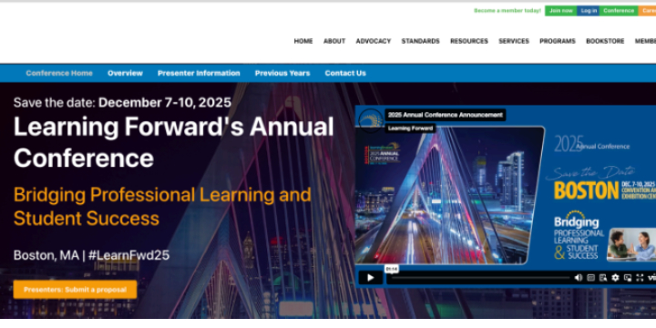 Conferencia Anual de Learning Forward 2025