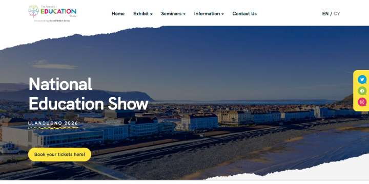 Sesión Informativa – National Education Show 2026 (Gales)