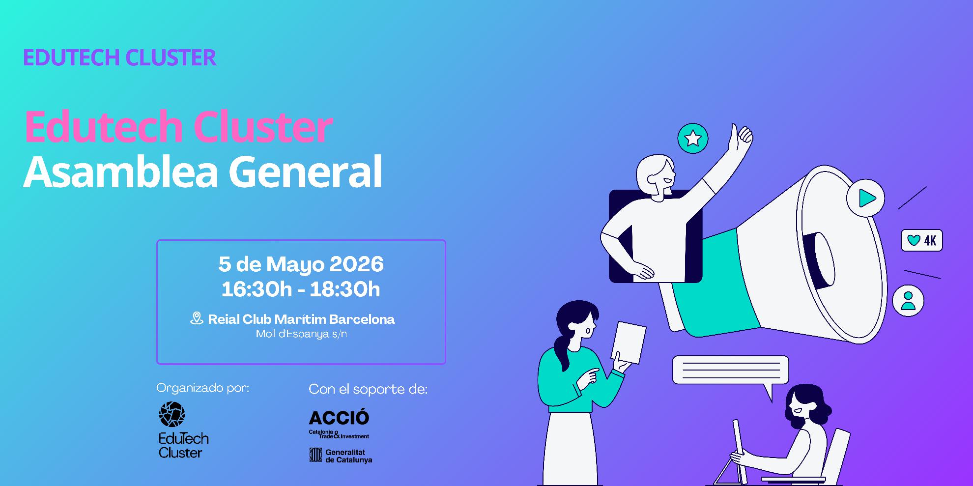 Asamblea General Edutech Cluster 2026