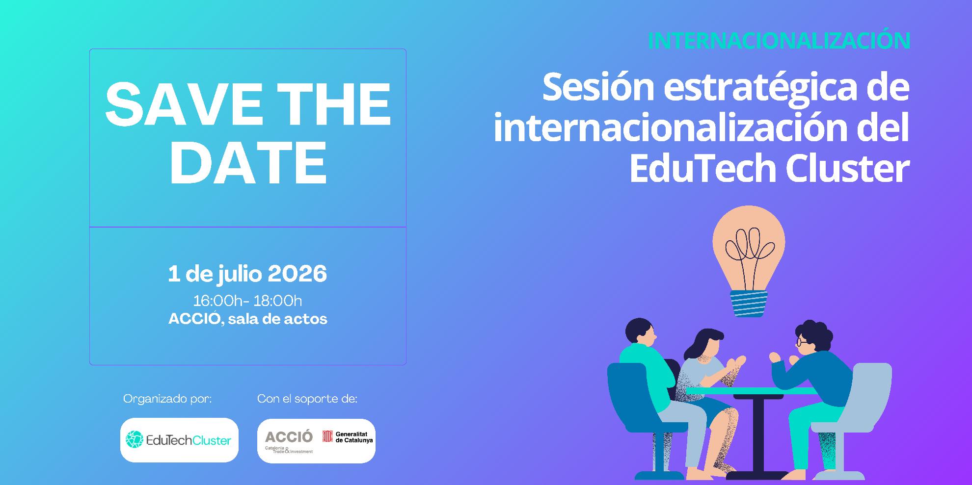 Sesión estratégica de internacionalización del EduTech Cluster