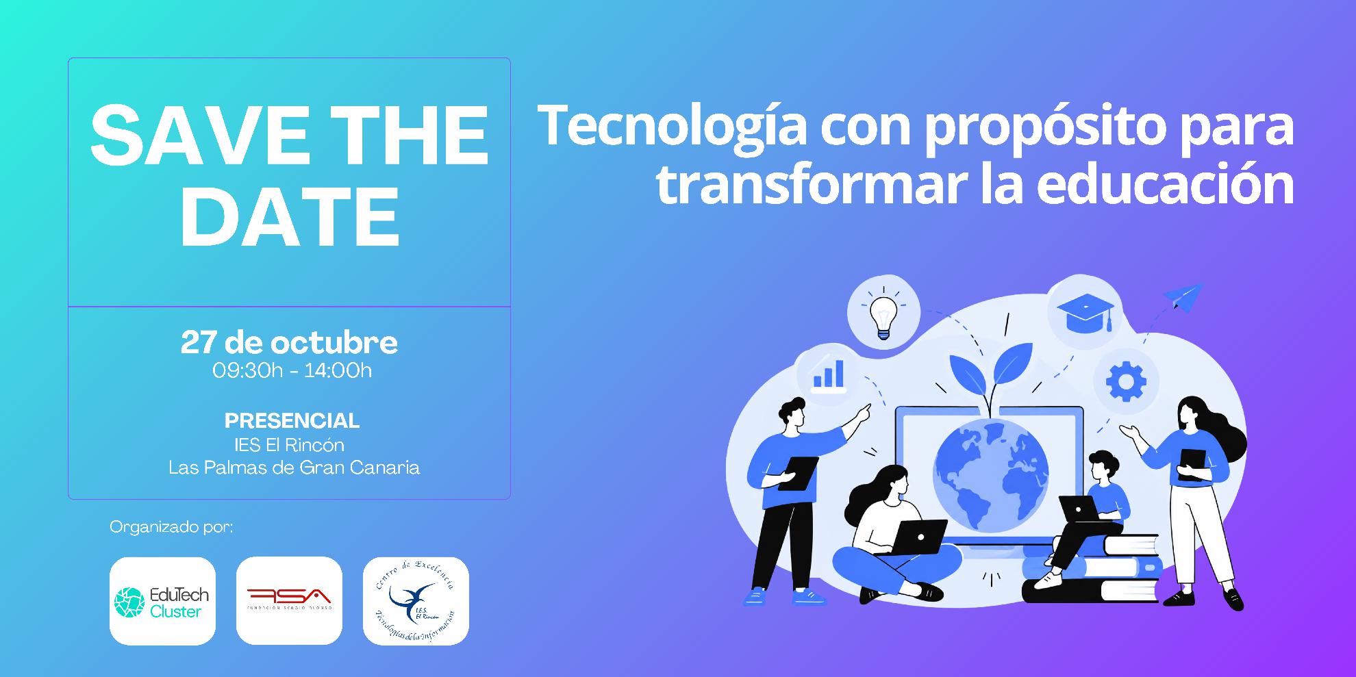 Tecnología con propósito para transformar la educación