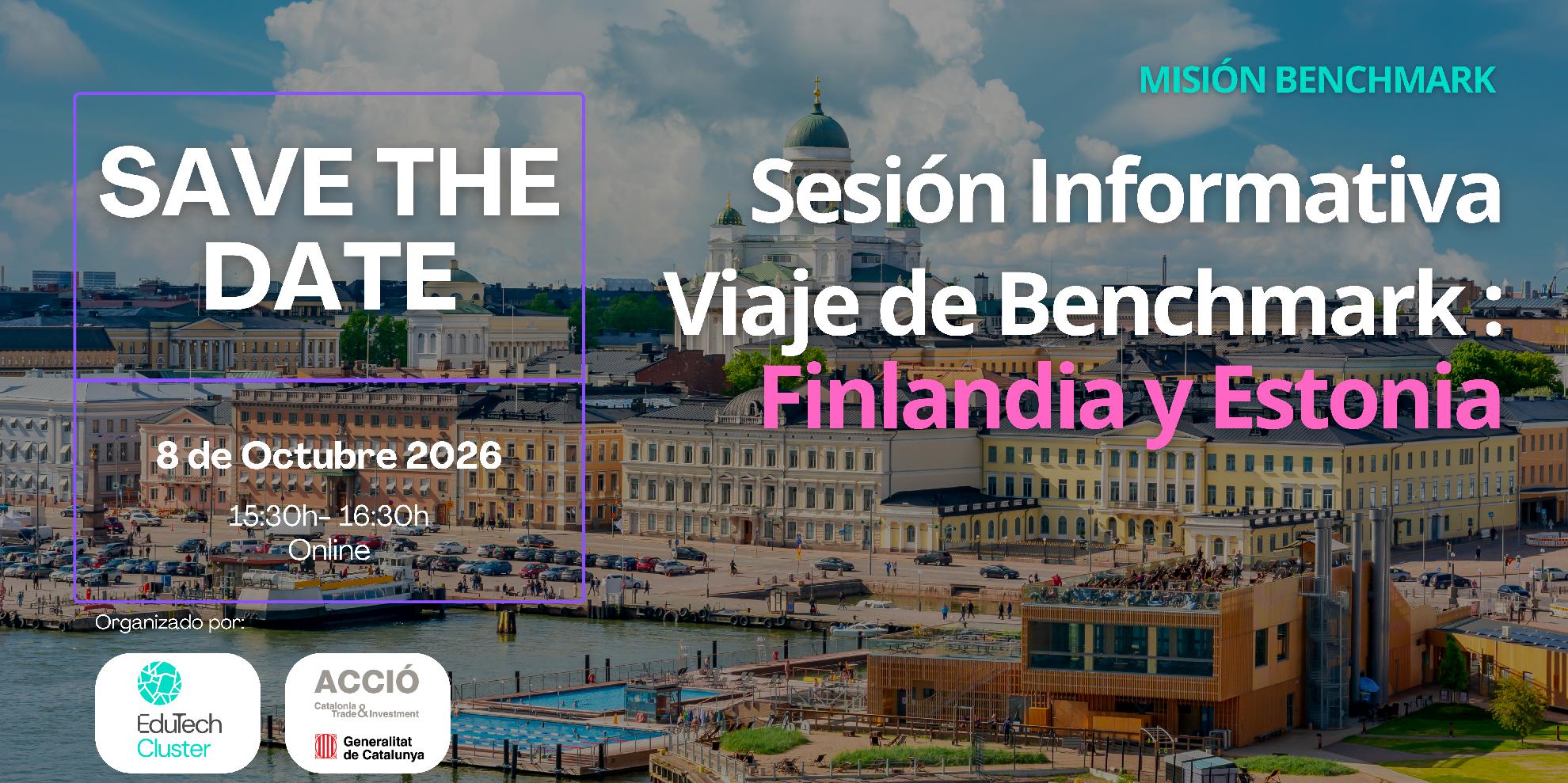 Sesión informativa – Viaje de Benchmark a Finlandia y Estonia