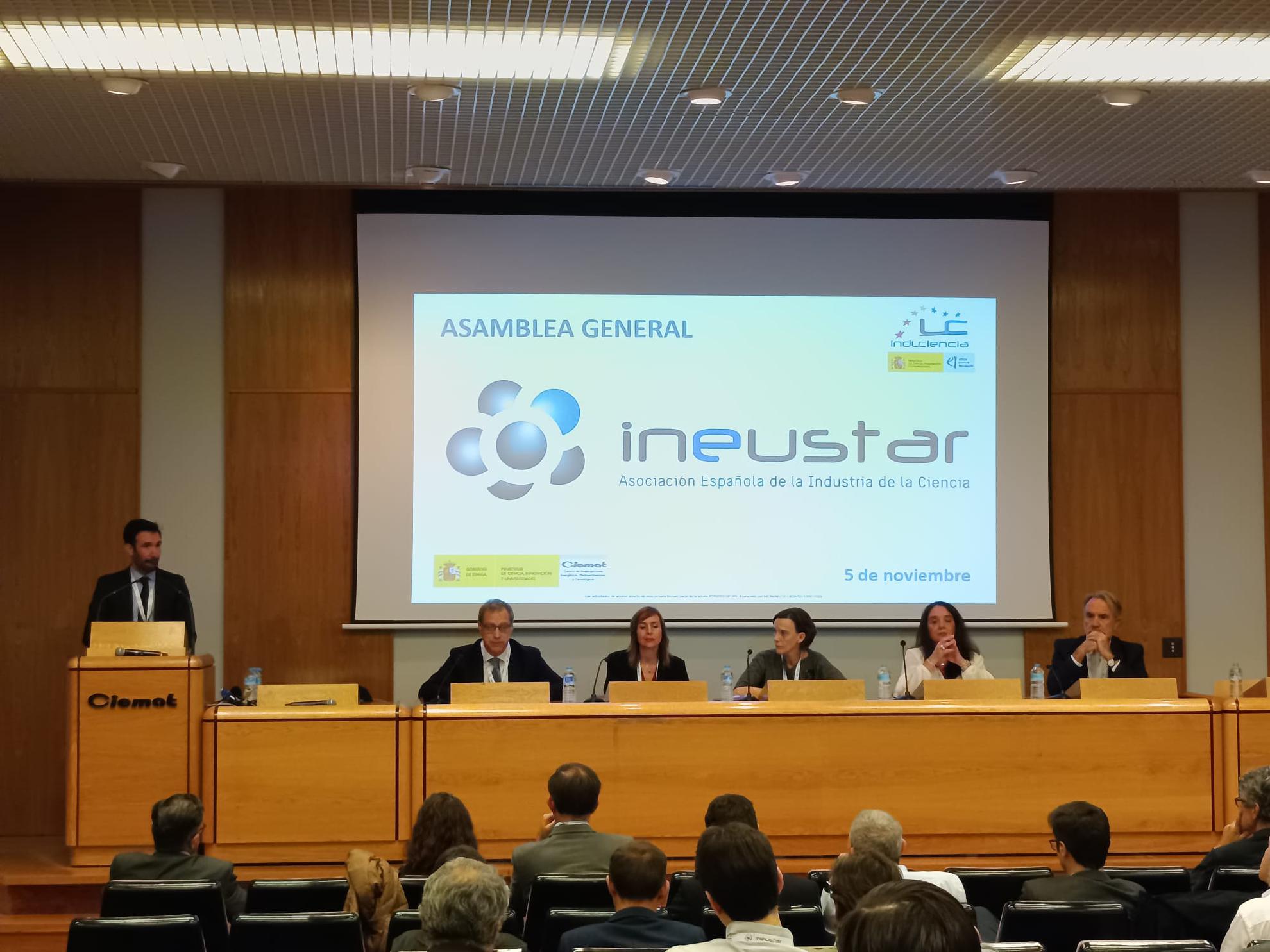 <h1> Asamblea General de INEUSTAR 2025  </h1> <p> Martes 9 de septiembre, sede de CDTI (Madrid) </p>