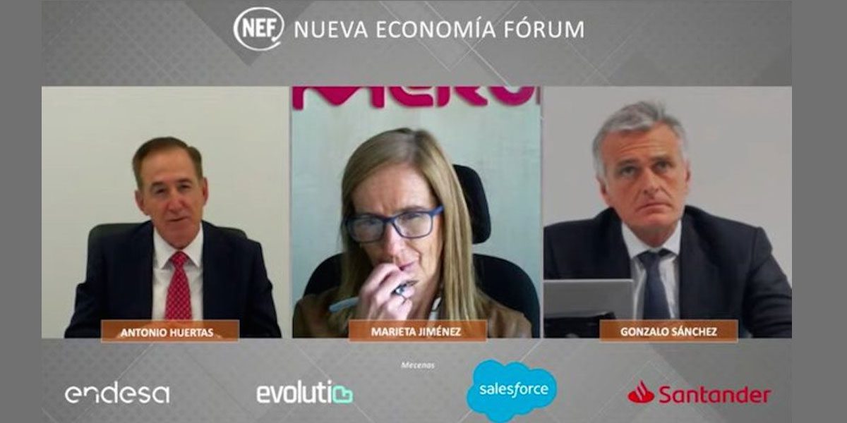 Marieta Jiménez participa en el Fórum Nueva Economía