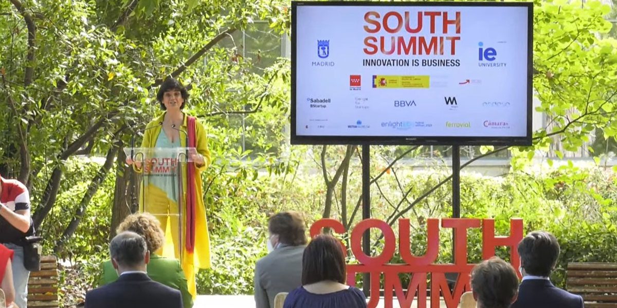 María Benjumea, entrevistada en Telemadrid