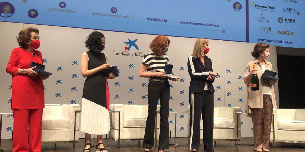 Marieta Jiménez y Gloria Lomana reciben los Premios 'We Leadership Awards' de Women Evolution