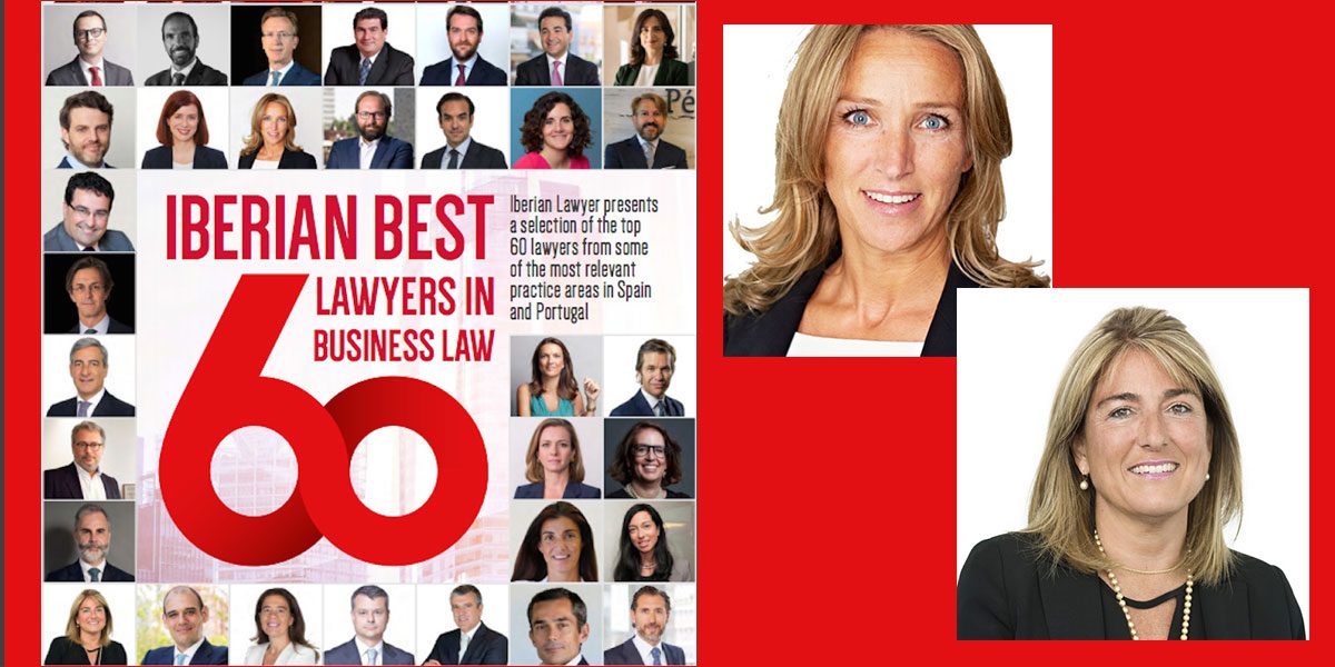 Isabel Rodríguez y Nieves Briz, en el Top 60 de Abogados del Business Law