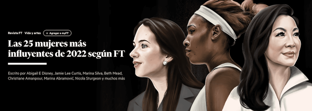 Las 25 mujeres mas influyentes de FT